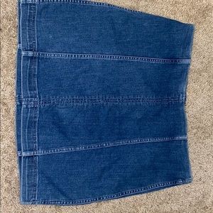 Free People Jean skirt